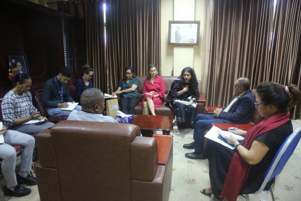 XEFI UN-WOMAN AMY NISHTHA SATYAM KONGRATULA MINISTRU INTERIOR FOUN