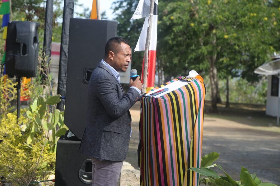 DGSPC PREJIDI SEREMÓNIA ISAR BANDEIRA PROKLAMASAUN INDEPENDÉNSIA IHA OESILO