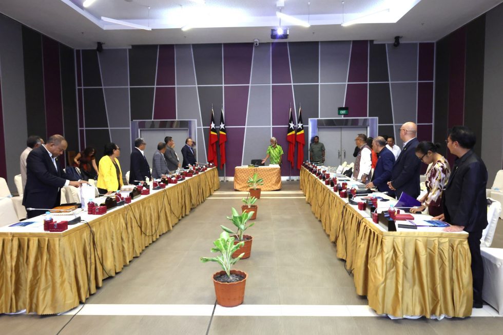 MI PARTISIPA IHA REUNIAUN KONSELLU MINISTRU