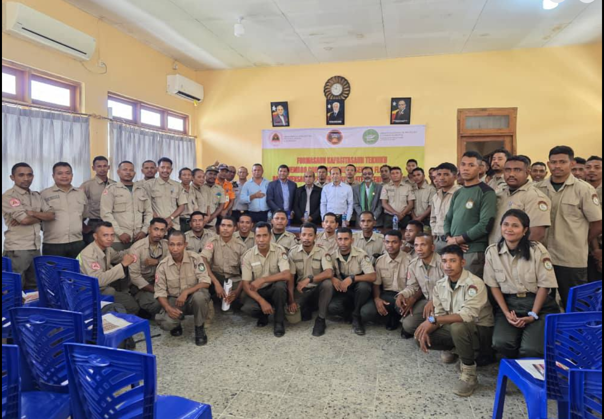SEF, Abertura Ba Formasaun Kapasitasaun Corpu Guarda Floresta Hodi Kombate Insendiu Floresta