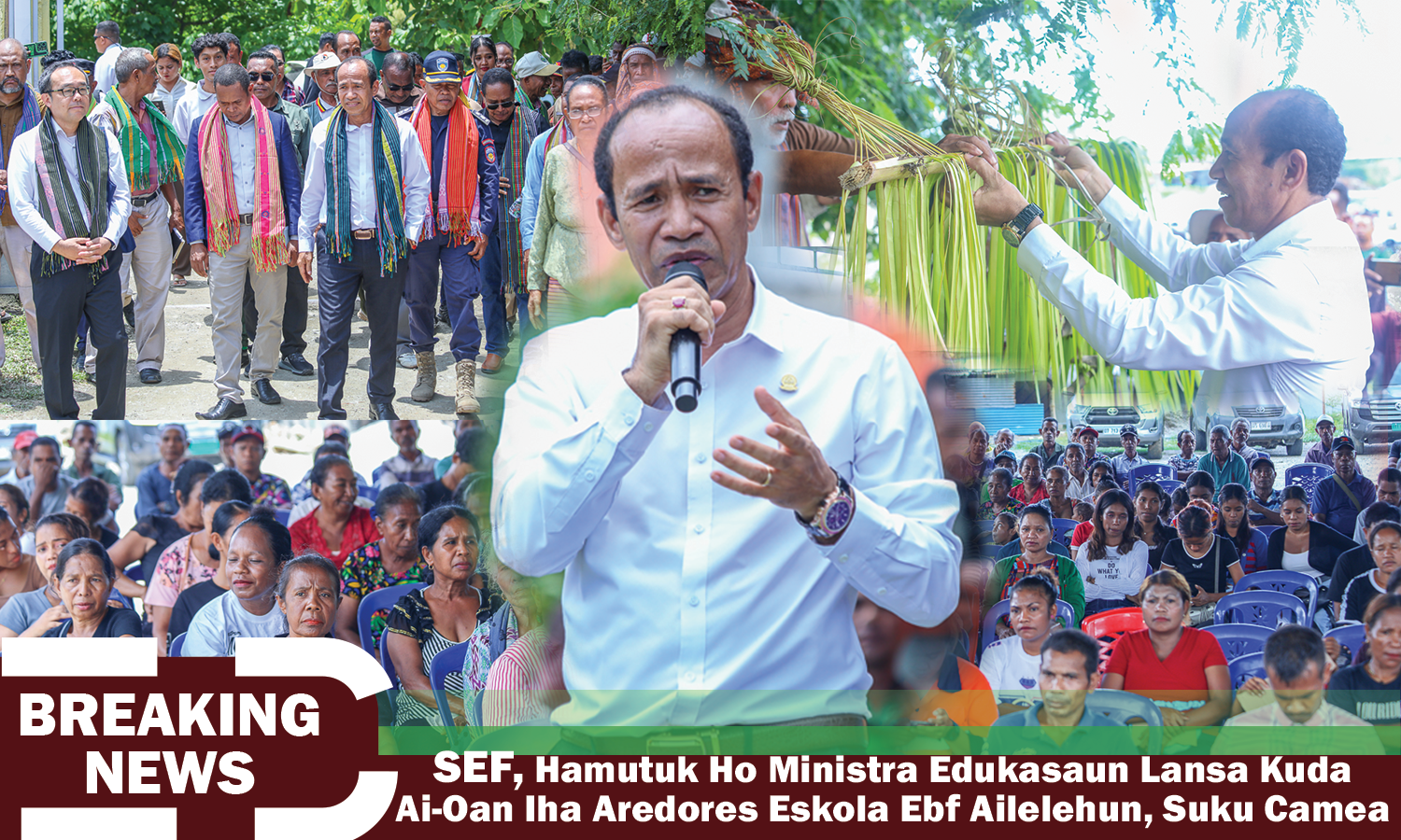 SEF Partisipa Serimónia Kultura Tara-Bandu Iha Munisípiu Liquiça