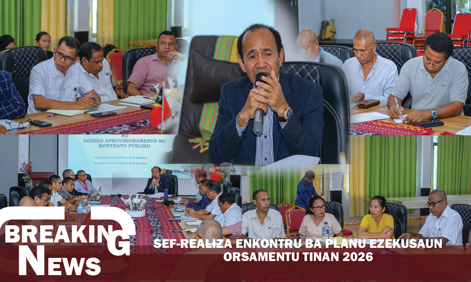 SEF-Realiza Enkontru Ba Planu Ezekusaun Orsamentu Tinan 2026