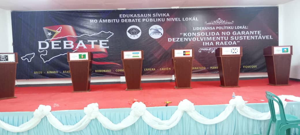 Debate Publiku Nivel Local nebe'e Halao RAEOA