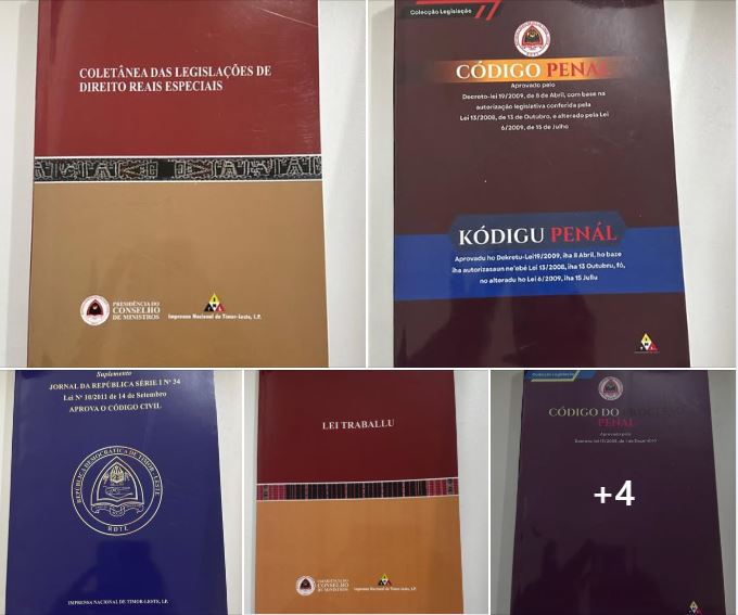 Promosaun Livru Tradusaun Lejislasaun no Kolesaun Lejislasaun