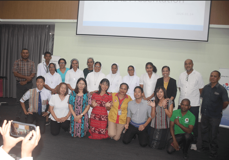 Partisipa Iha Atividade Ne'Ebe Mak Durante Tinan Rua Sra. Arisa Minoru Voluntari...