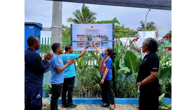 Centro Edukasaun E Informasaun Ambiental CEIA Inagura Suku Verde Iha Suku Bidau Santa-Ana.